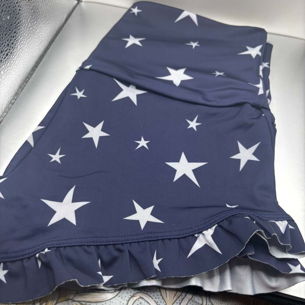 FP Movement x Onzie High Waisted Ribbed Ruffle Biker Shorts